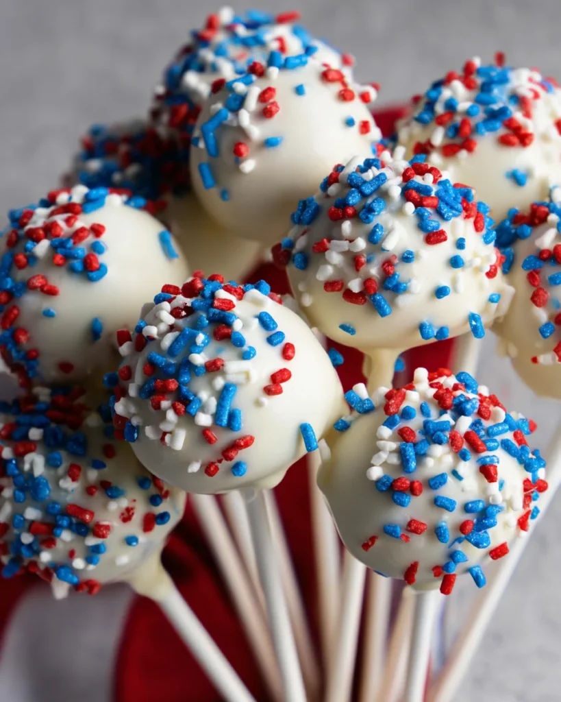4th of July Cake pops