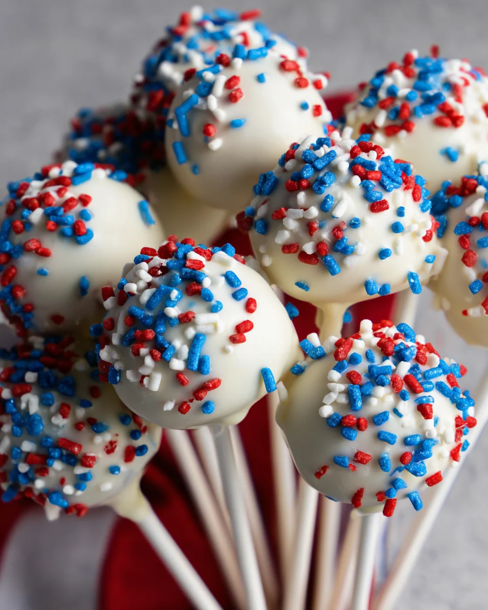 4th of July Cake pops 23 4th of July Cake pops