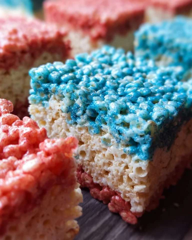 4th of July Rice Krispie Treats