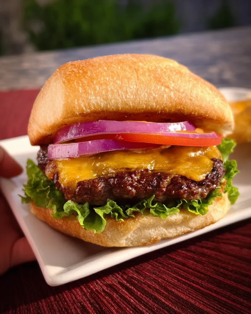 All American Cheese Burger