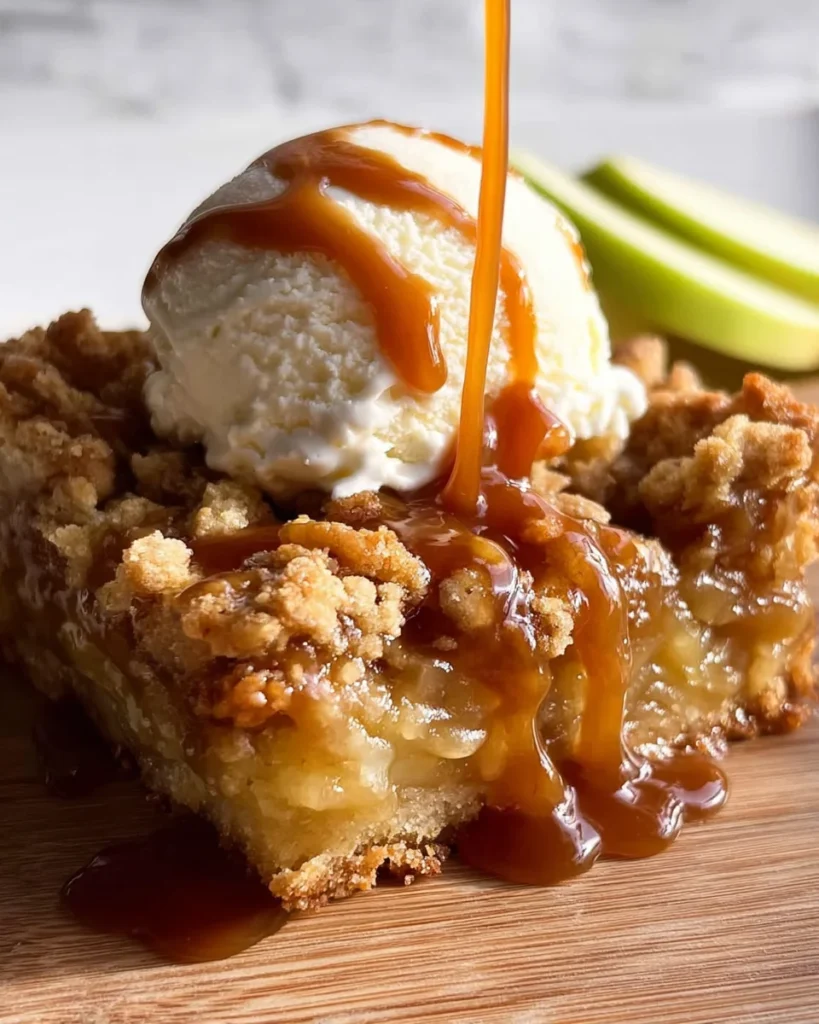 Apple Crumble Bars