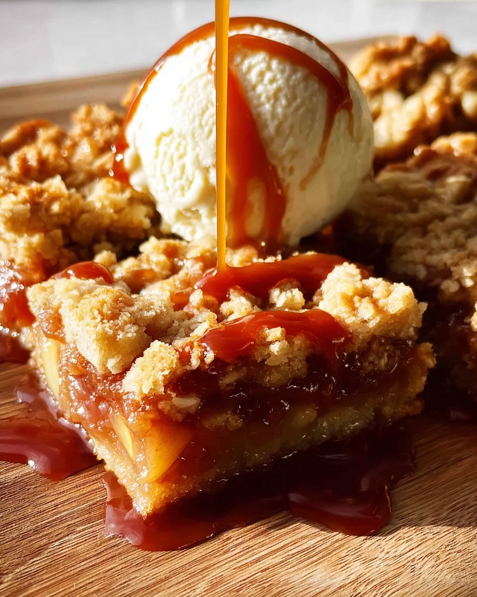 Apple Crumble Bars 25 Apple