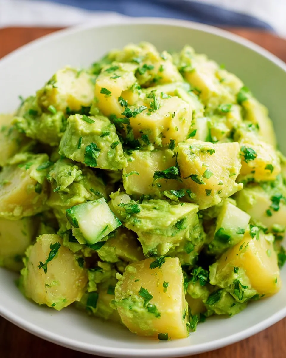 Avocado Potato Salad 17 Avocado Potato Salad