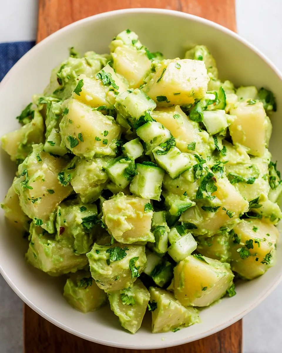 Avocado Potato Salad 15 Avocado