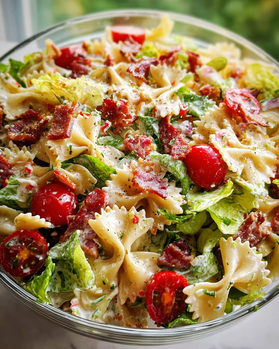 BLT Pasta Salad 18 BLT