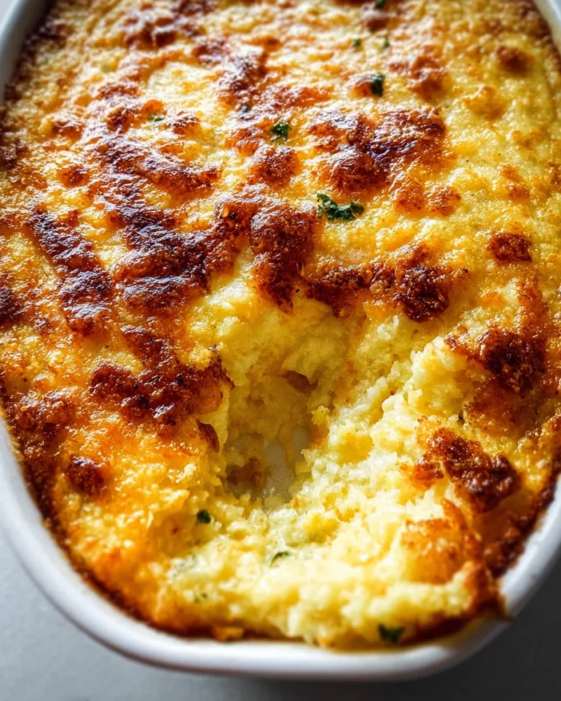 Baked Cheesy Grits