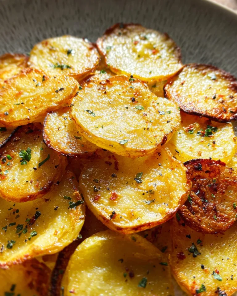 Baked Potato Slices