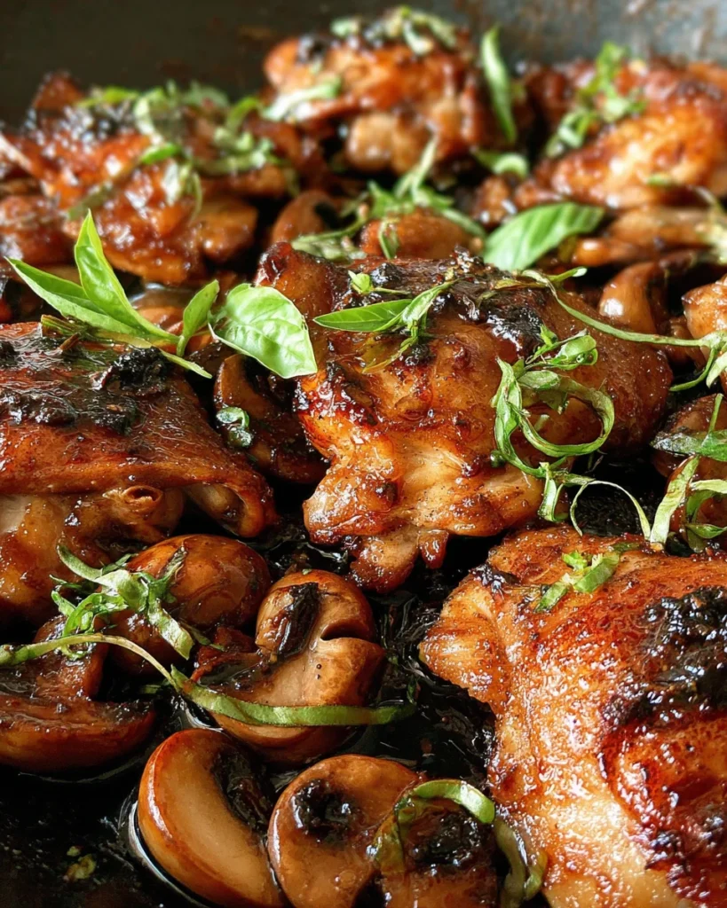 Balsamic Chicken Thighs