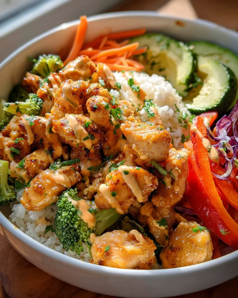 Bang Bang Chicken Bowl