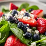 Berry, Feta and Spinach Salad 18 Berry, Feta and Spinach Salad