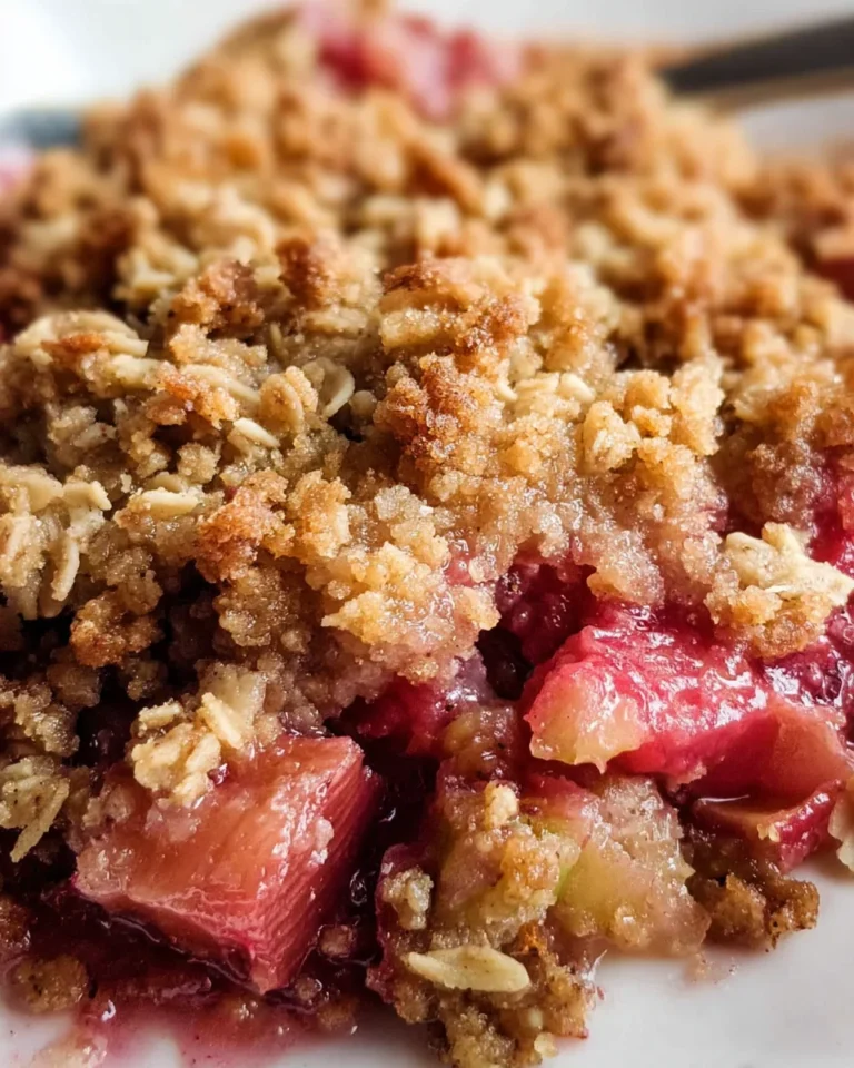 Best Rhubarb Crisp