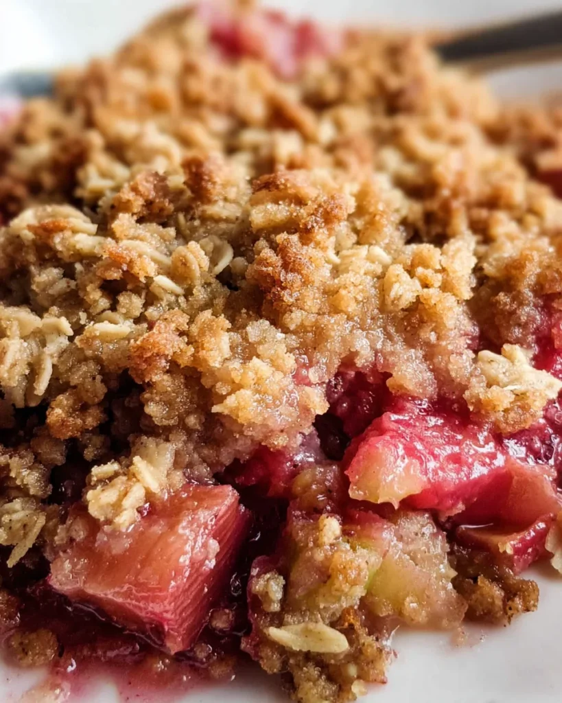 Best Rhubarb Crisp