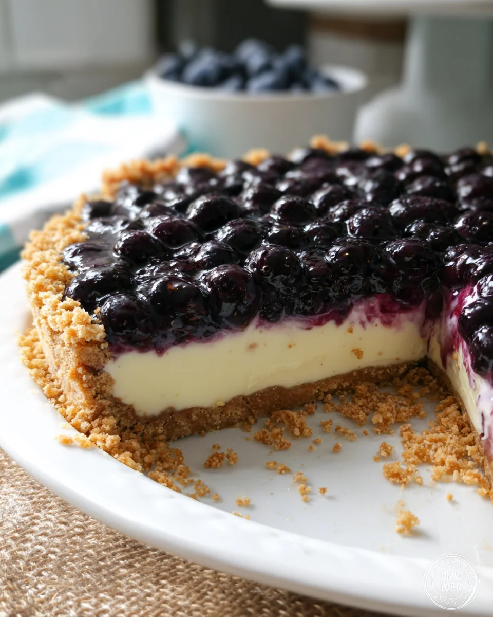 Blueberry Cream Pie 15 Blueberry