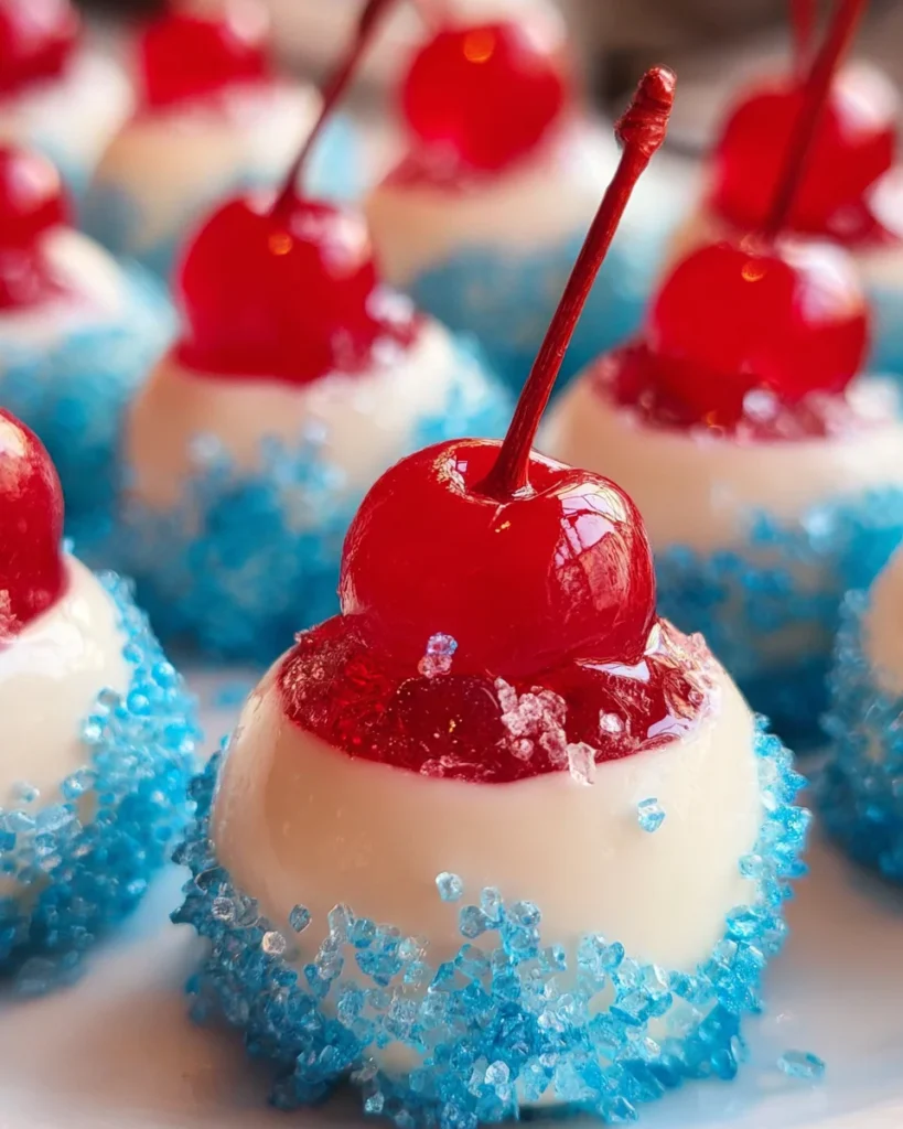 Boozy Cherry Bombs