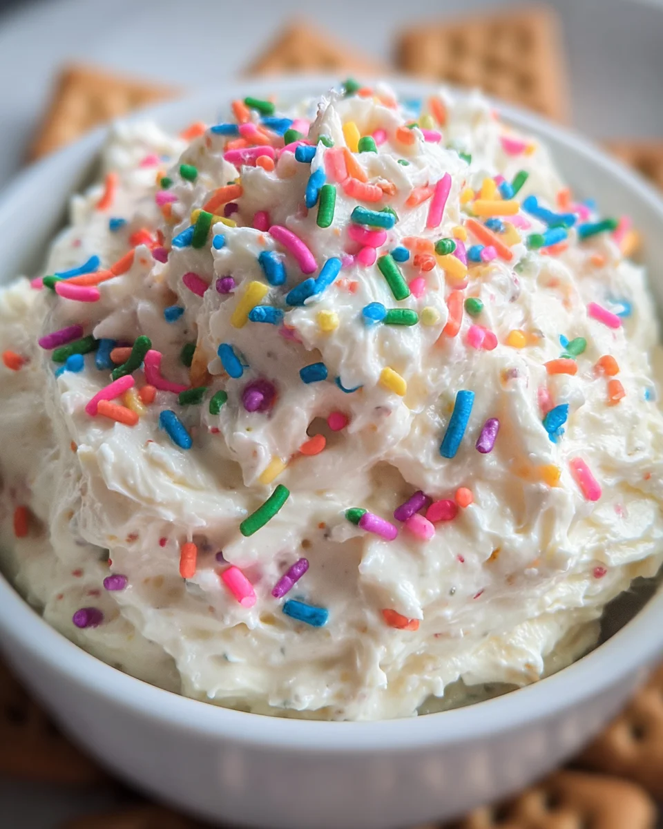 Cake Batter Dip 14 Cake