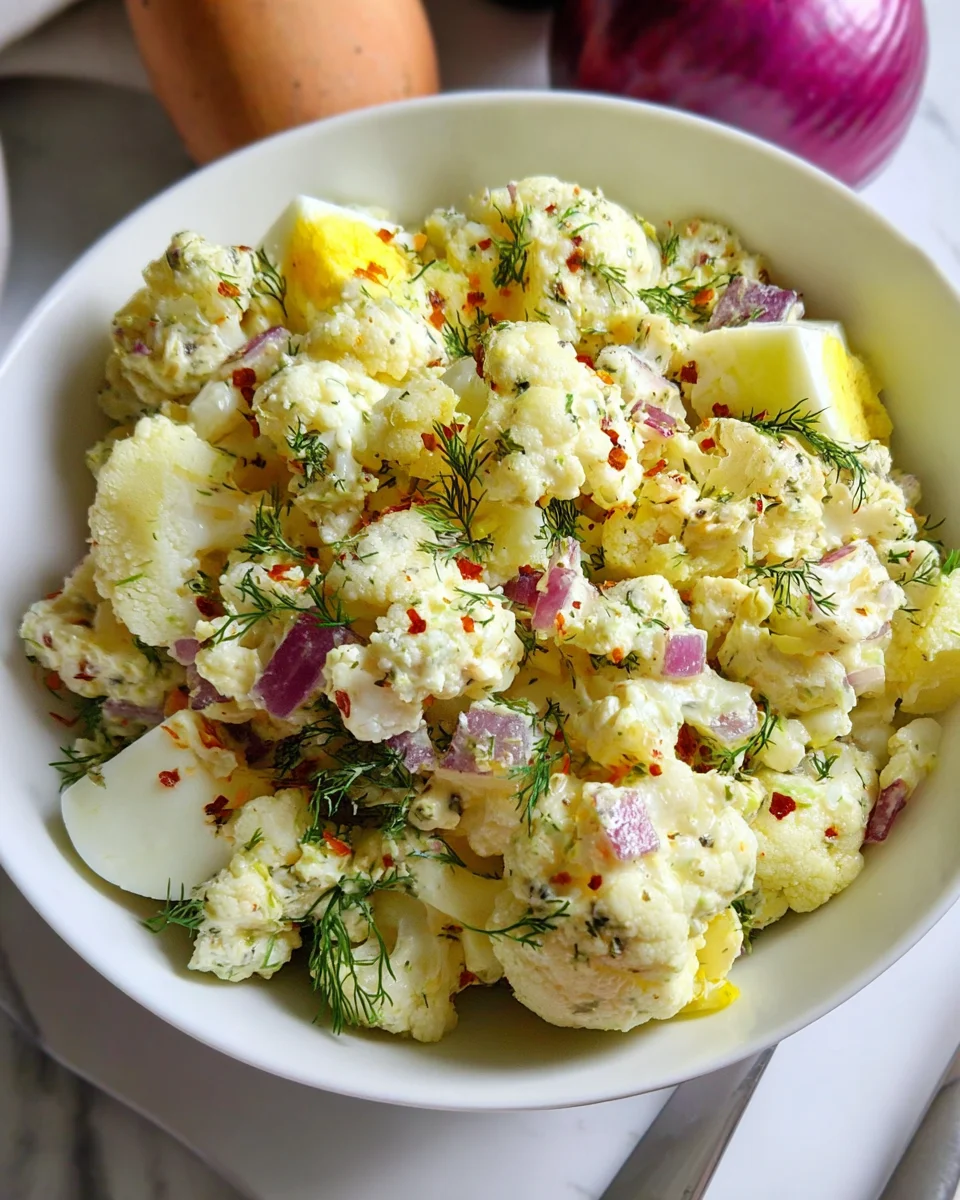 Cauliflower ‘Potato’ Salad 17 Cauliflower