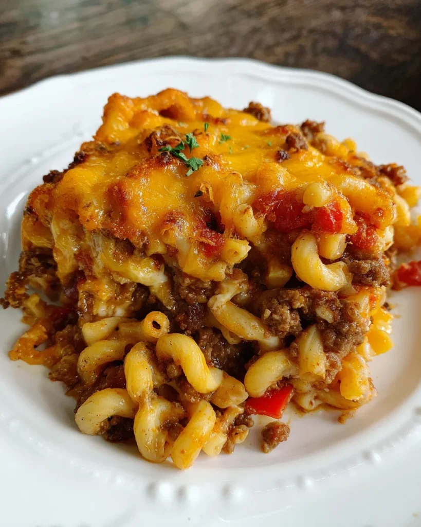 Chili Mac Casserole