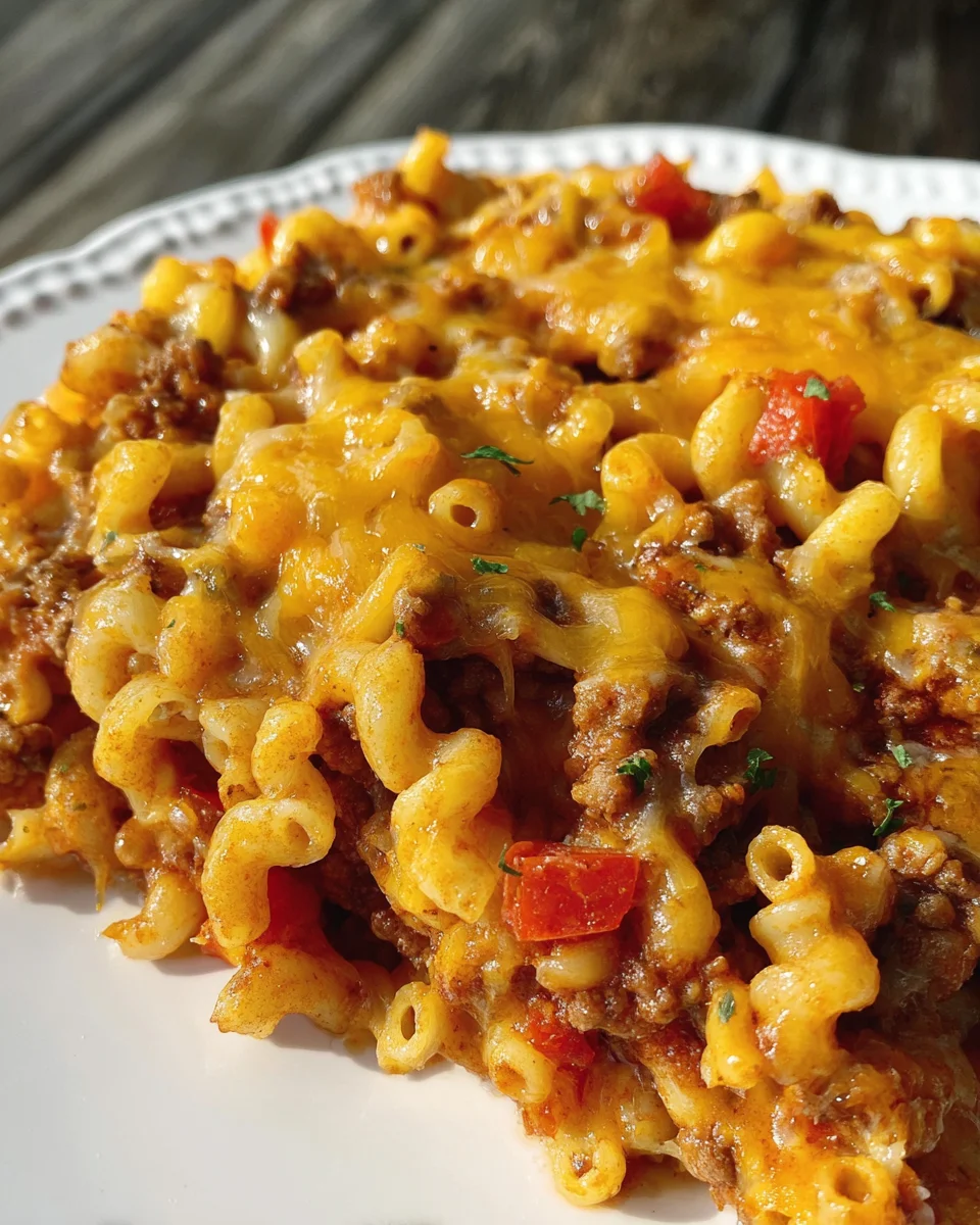 Chili Mac Casserole 17 Chili