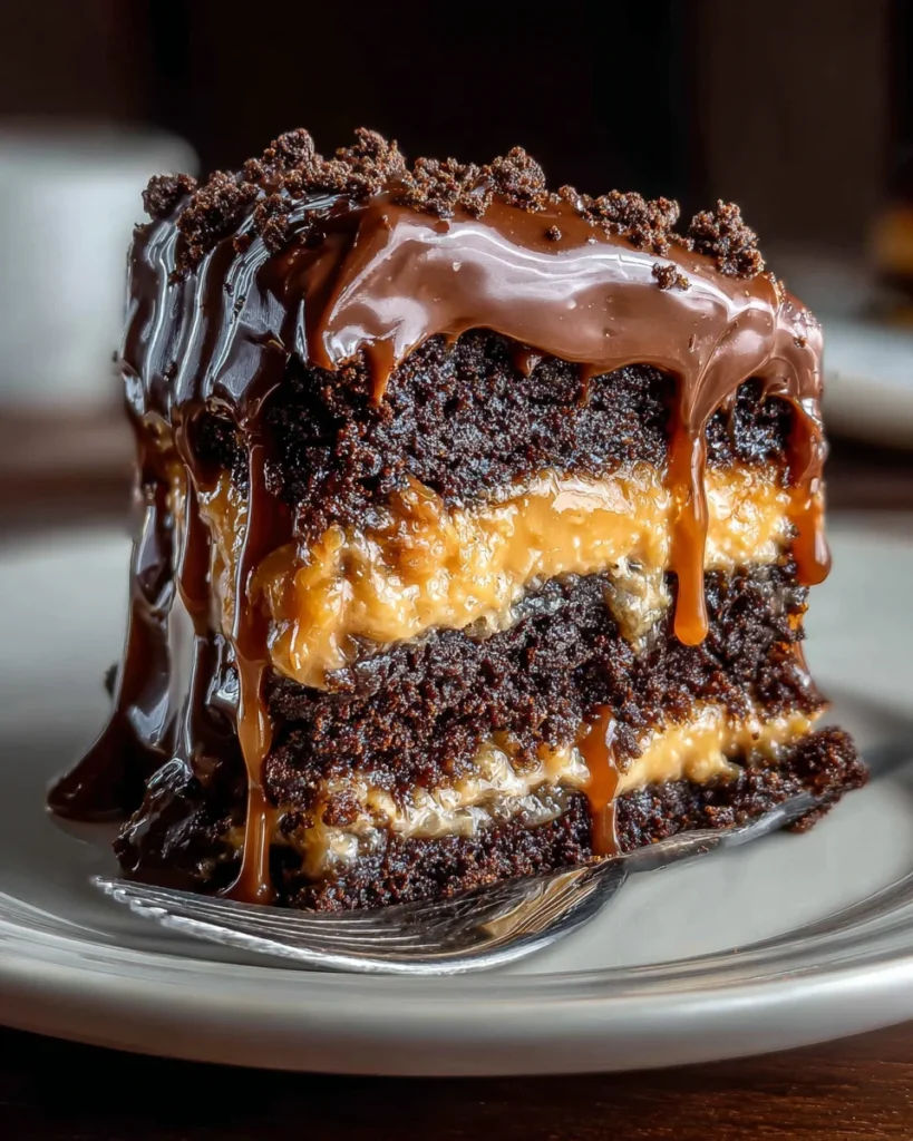 Chocolate Caramel Dump Cake Recipe