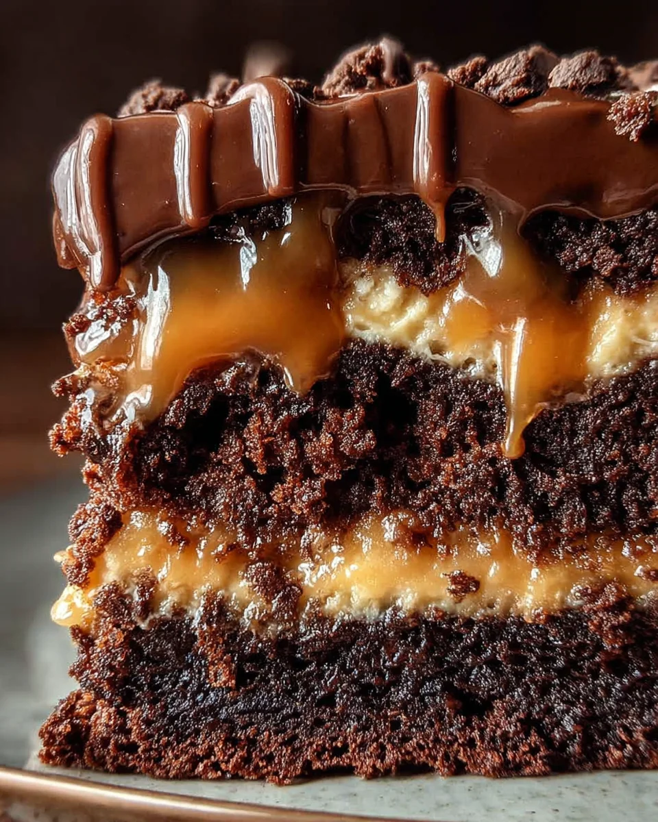 Chocolate Caramel Dump Cake Recipe 20 Chocolate
