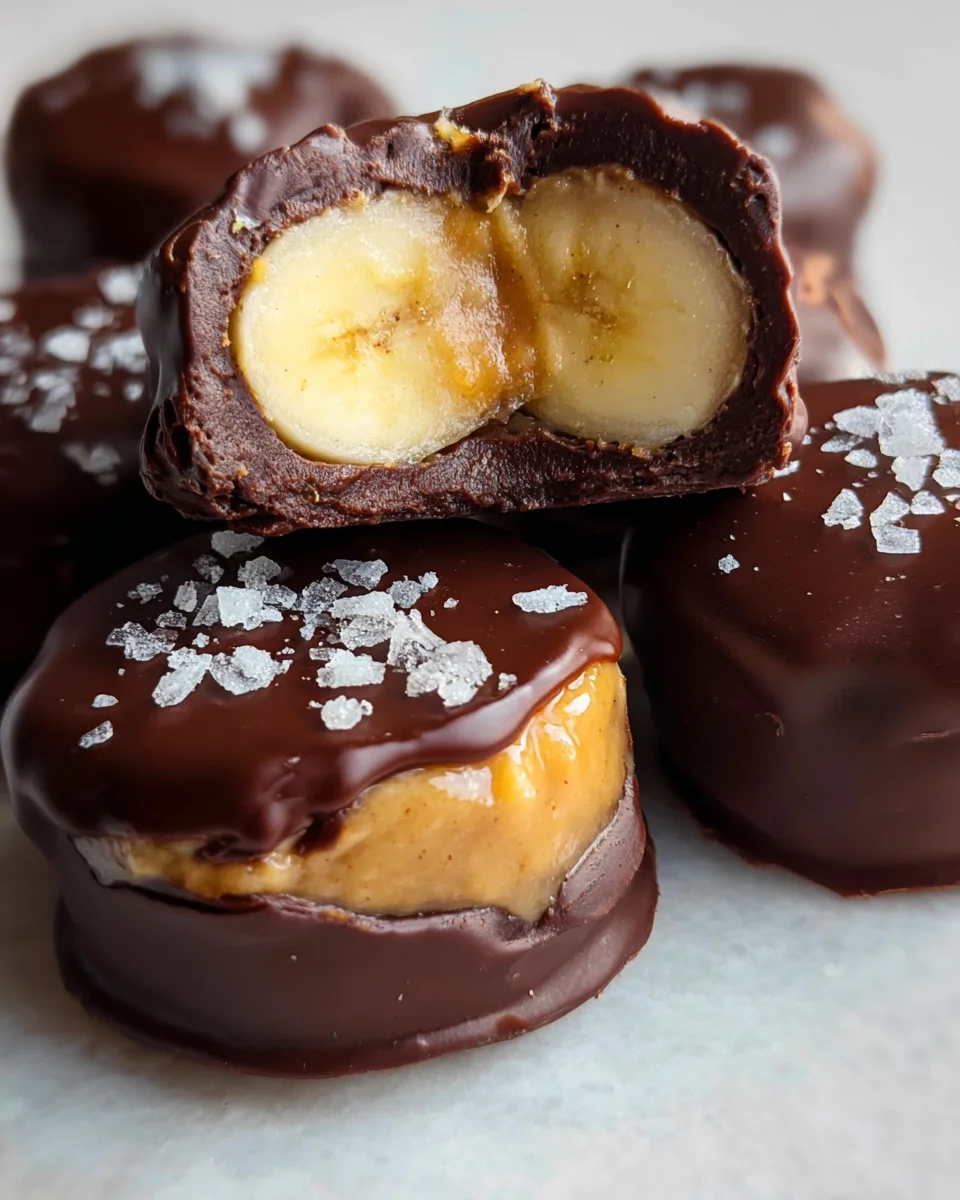 Chocolate Peanut Butter Banana Bites 14 Chocolate
