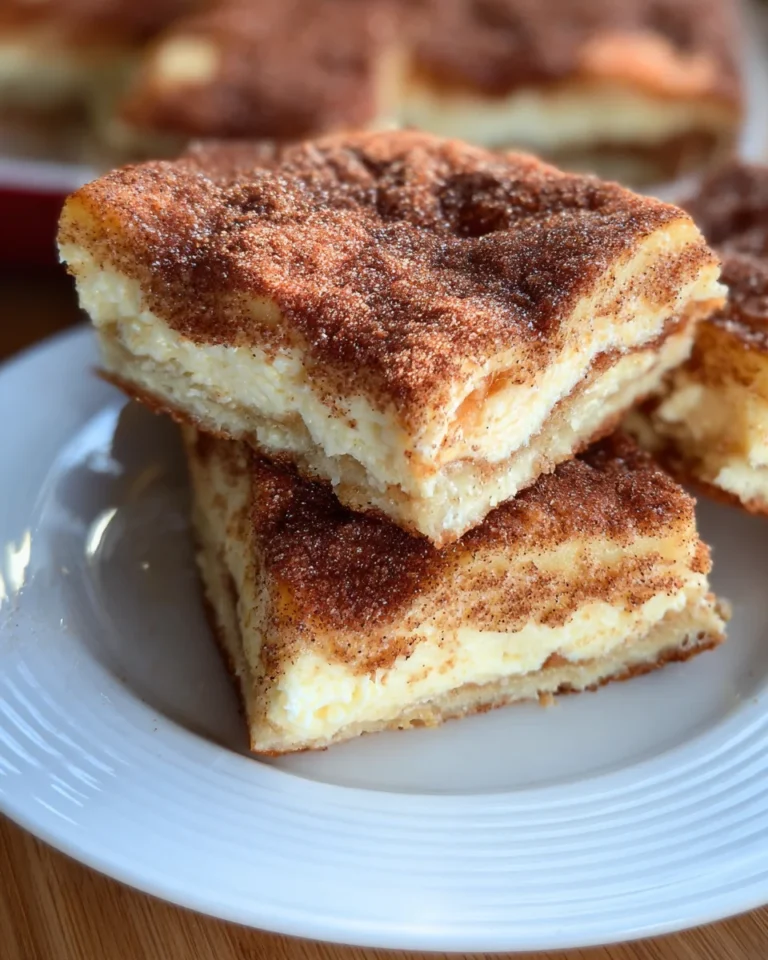 Churro Cheesecake Bars
