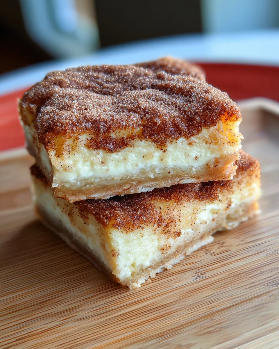 Churro Cheesecake Bars 20 Churro