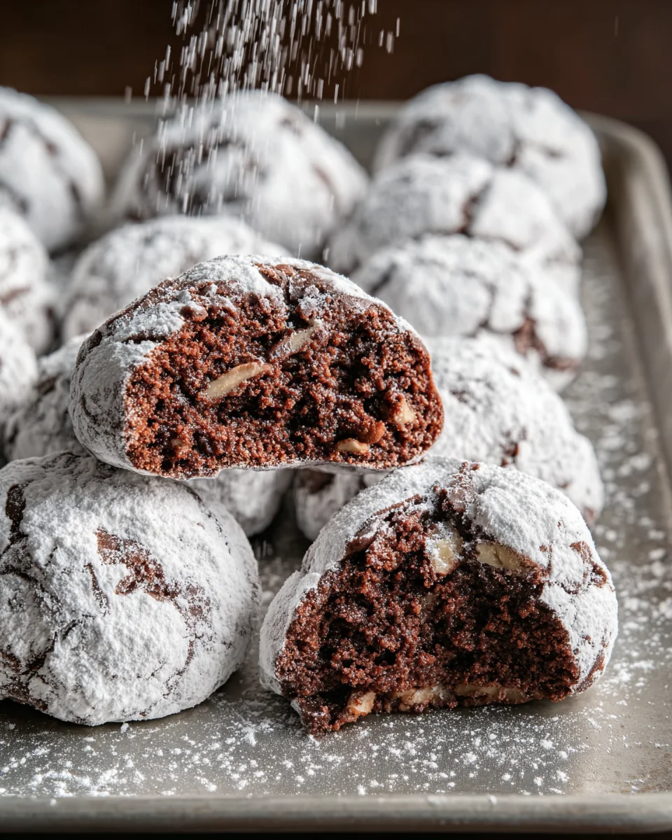 Classic Chocolate Snowball Cookies 19 Classic