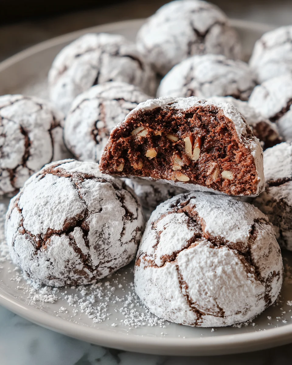 Classic Chocolate Snowball Cookies 20 Classic