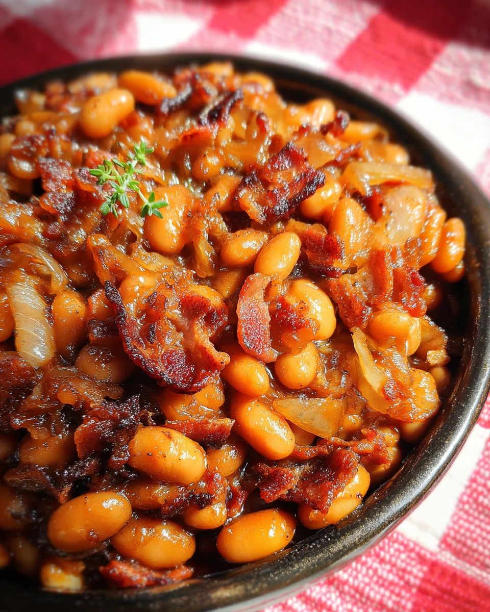 Crockpot Bacon-Bourbon Baked Beans 22 Crockpot