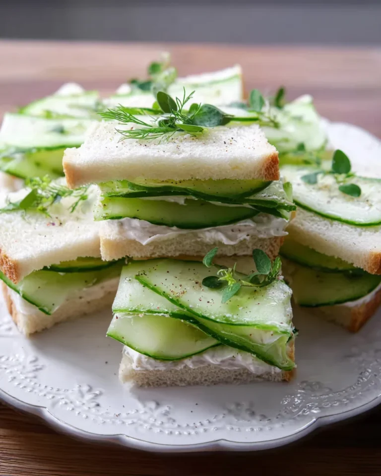 Cucumber Sandwiches