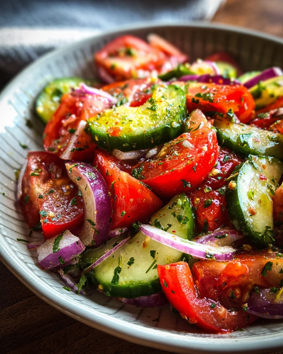 Cucumber Tomato Salad 26 Cucumber