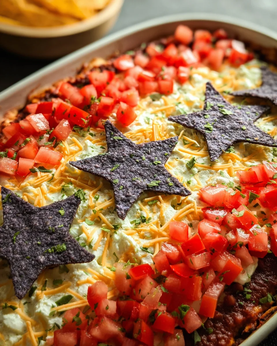 Flag Taco Dip 27 Flag