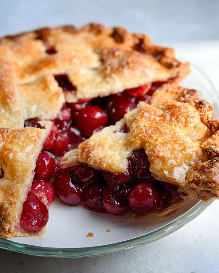 Fresh Cherry Pie