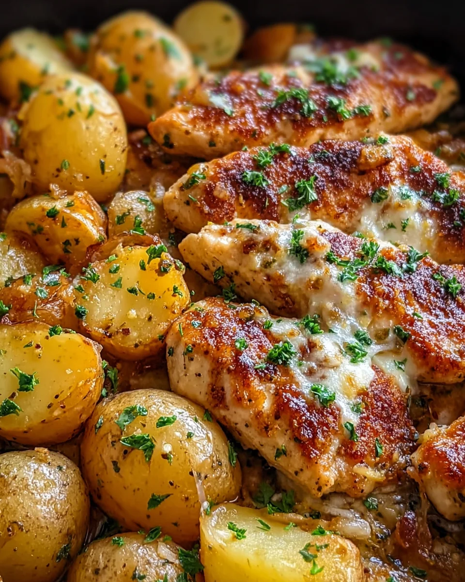 Garlic Parmesan Chicken and Potatoes (One-Pan Dinner) 21 Garlic