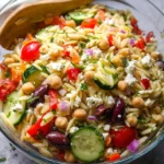 Greek Orzo Salad 18 Greek Orzo Salad