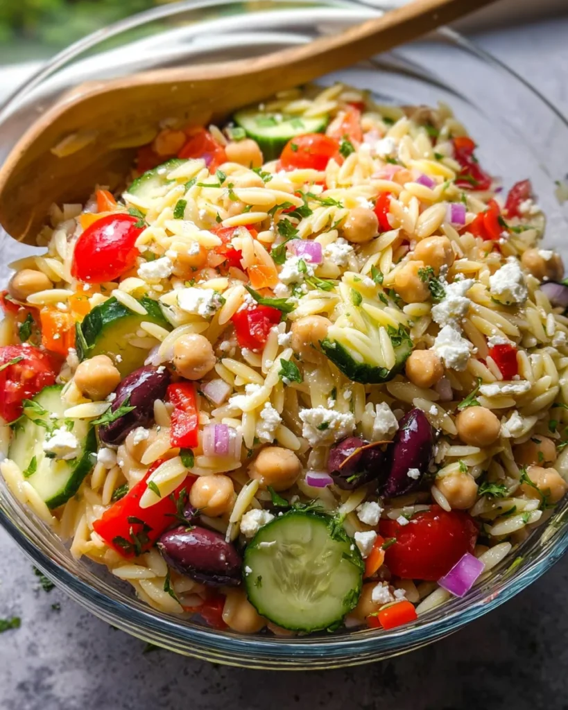 Greek Orzo Salad
