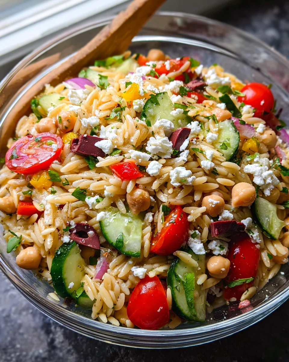 Greek Orzo Salad 17 Greek