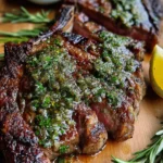 Grilled Flank Steak with Lemon-Herb Sauce 16 Grilled Flank Steak with Lemon-Herb Sauce