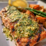 Grilled Salmon with Mustard-Herb Butter 18 Grilled Salmon with Mustard-Herb Butter