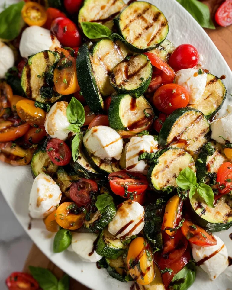 Grilled Zucchini Salad