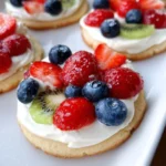 Mini Fruit Pizzas 23 Mini Fruit Pizzas