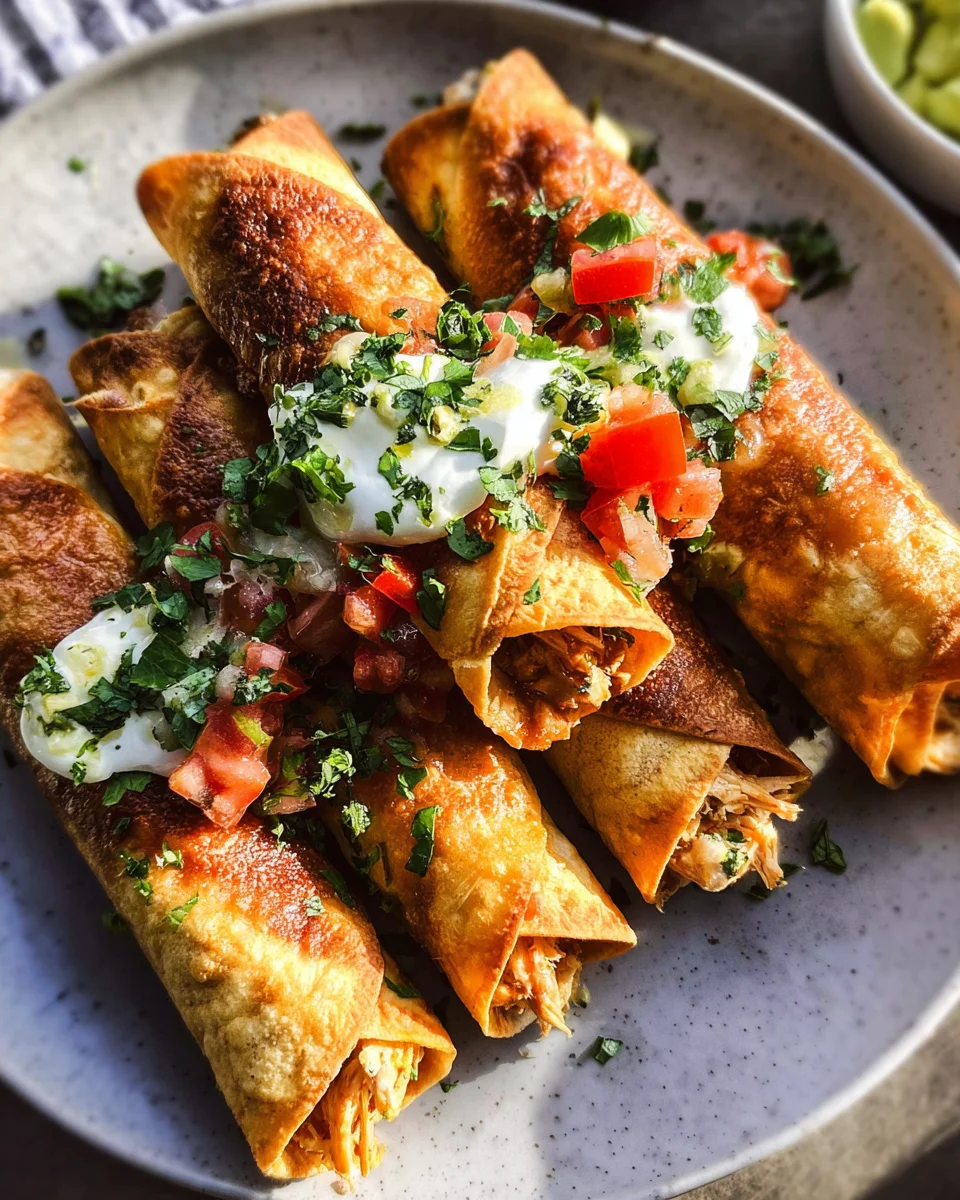 Oven Baked Chicken Taquitos Recipe 16 Oven