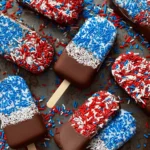 Patriotic Mini Ice Cream Sandwiches 15 Patriotic Mini Ice Cream Sandwiches