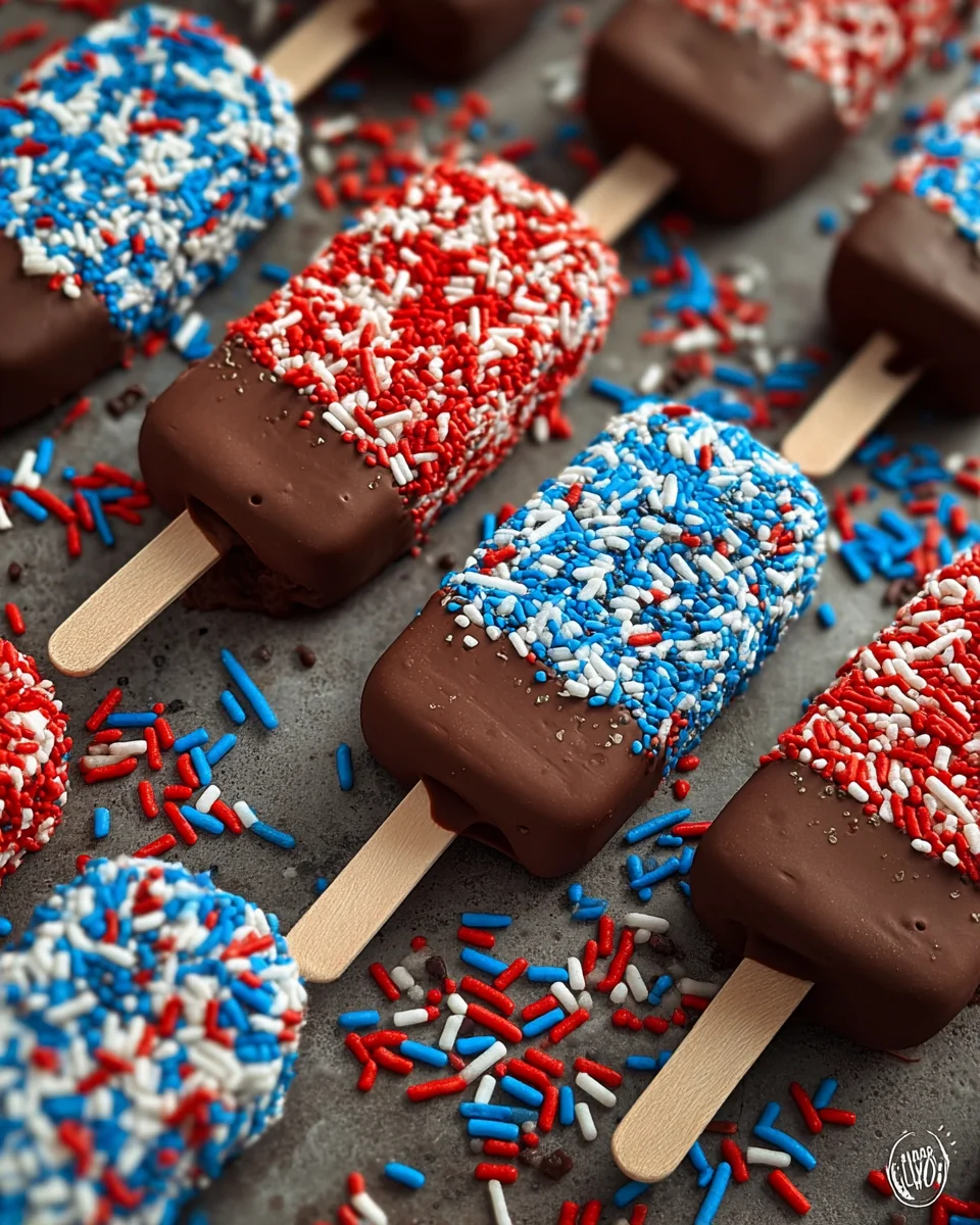 Patriotic Mini Ice Cream Sandwiches 14 Patriotic