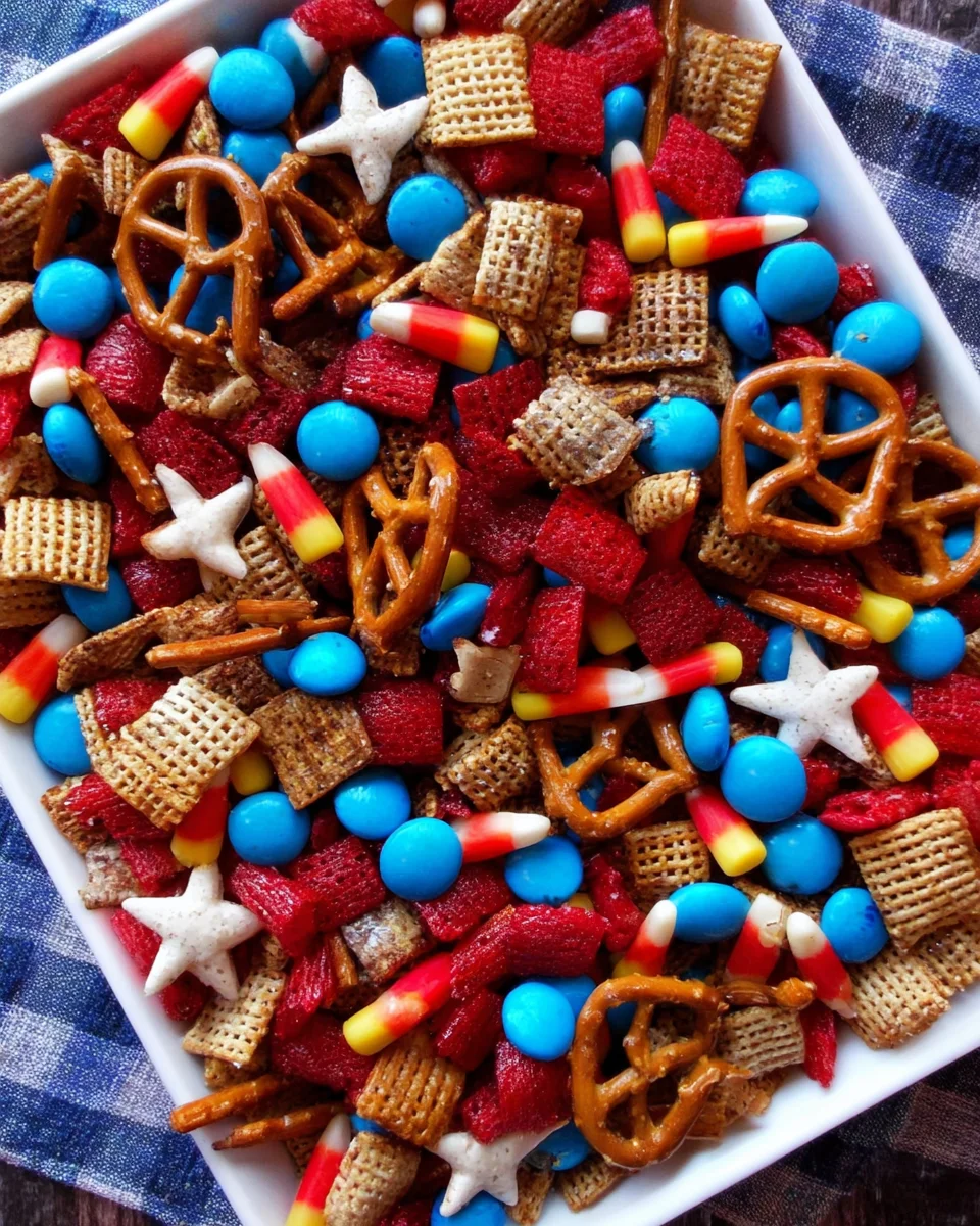 Patriotic Snack Mix 16 Patriotic
