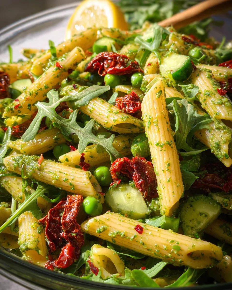 Pesto Pasta Salad 15 Pesto