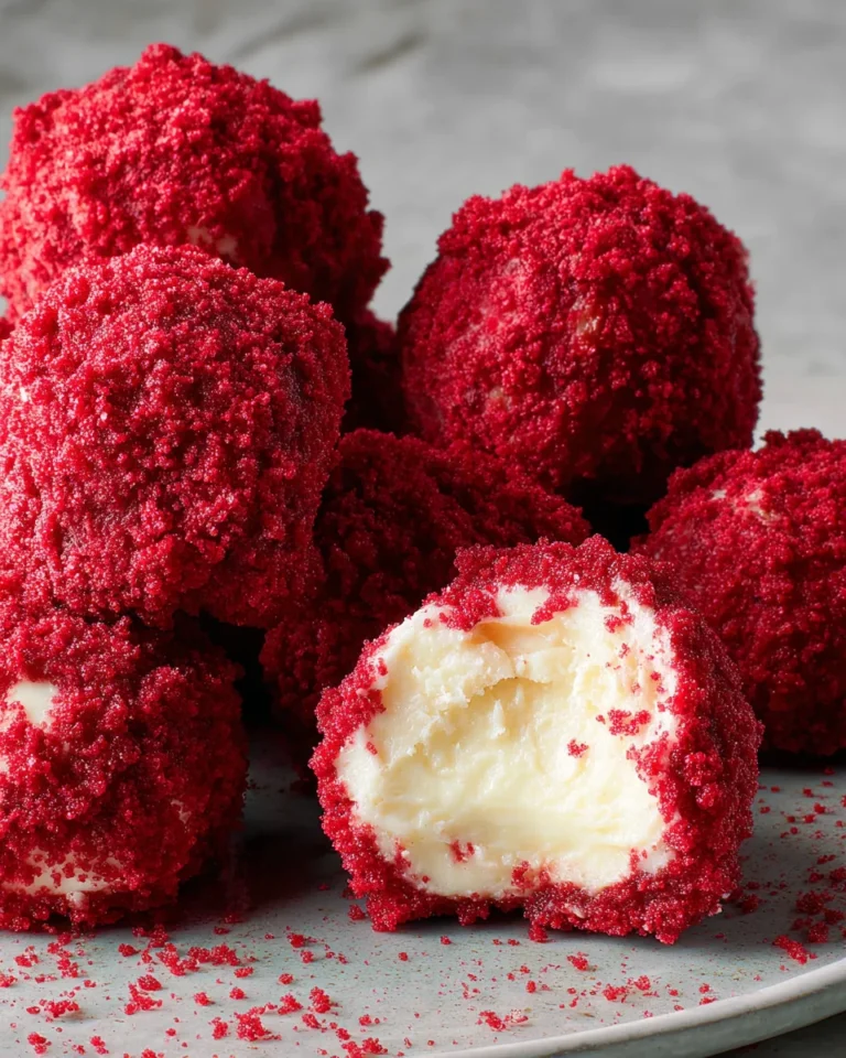 Red Velvet Cheesecake Bites