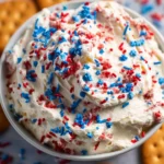 Red, White and Blue Funfetti Dip 15 Red, White and Blue Funfetti Dip