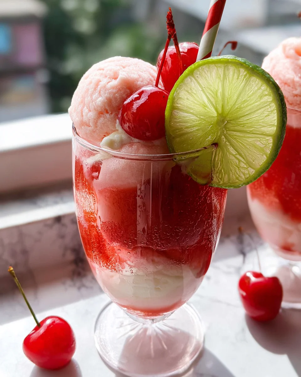 Shirley Temple Ice Cream Float 13 Shirley